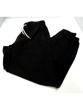 Gap Womens Sweatpants Joggers Black Drawstring, Lounge Pants,  Size Small, GUC